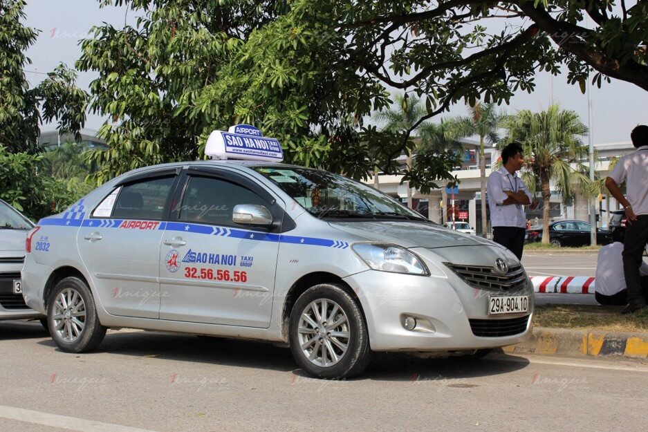 quảng cáo trên taxi sao hà nội